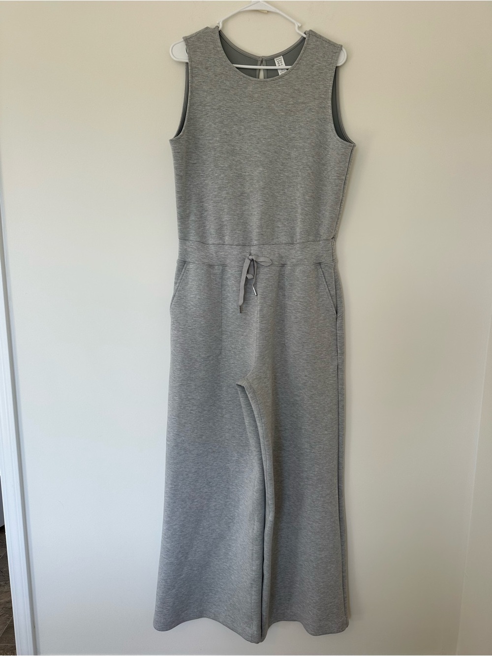 SPANX Air Essentials XL Sleeveless Wide-Leg Jumpsuit - Picture 2 of 8